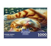 Chat Mignon Puzzle De 1000 Pièces : Collaborer avec Les Proches - Idéal pour Les Fêtes De Famille Absolument Éblouissant!