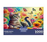 Chat Mignon Puzzle De 1000 Pièces : Jeux De Collaboration pour Les Équipes De Collègues en Sortie D’Entreprise Absolument Éblouissant.
