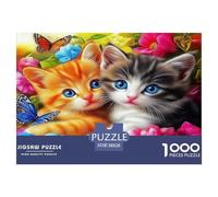 Chat Mignon Puzzle De 1000 Pièces : pour Les Amis, Organiser Une Soirée Détente Autour D’Un Jeu Collaboratif Absolument Éblouissant.