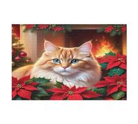 Chat Mignon Puzzles De 1000 Pièces pour Adultes Et EnfFourmis Puzzle Impossible Jouets en Bois Jeu StimulFourmi （75×50cm）