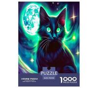 Chat Mignon Puzzles Jeu De Société Adulte Activités Familiales Stimulantes 1000 Pieces Lovely Animauxs Casse-tête Puzzle De Qualité Supérieure pour Adultes 70x50cm/1000pcs