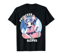 Chat Mignon Snowboard | Princess of The Slopes T-Shirt
