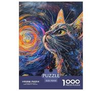 Chat mignon1000 Pieces Jigsaw Puzzles for Adults Educational Games artFun and Challenging Home Decors Great Gift Idea70x50cm/1000pcs