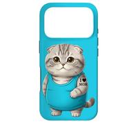Chat Mom I Love Mom Tatouage Scottish Fold Cute Kitten Coque pour iPhone 17 Pro