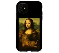 Chat Mona Lisa pour Les Amoureux des Chatons Coque pour iPhone 11