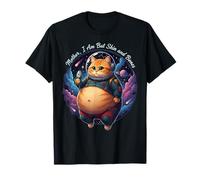 Chat Mother I Am But Skin and Bones Funny Cat Fish Space T-Shirt