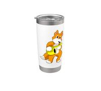 Chat Musicien Saxophone Musique Gobelet isotherme en acier inoxydable double paroi