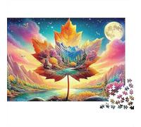 Chat Mystique Puzzle 1000 Pièces Adultes, Jeu Classique 38x26cm
