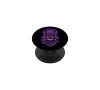 Chat Mystique : troisième œil PopSockets PopGrip Adhésif
