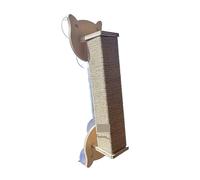 Chat Nid Hamac Ménage Suspendu Fenêtre Balcon Verre Escalade Cadre en Bois Massif Plate-Forme Rond Tremplin Roulement 6.5 Kg Stable Et Confortable(C)