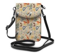 Chat noir bandoulière téléphone portable sac à main bons jours commencent avec café miaou Animal dessin animé animaux romantique portefeuille sac à main