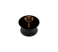 Chat Noir de l'Égypte Ancienne PopSockets PopGrip Adhésif