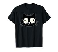 Chat Noir Fou - Motif Chat Amusant T-Shirt
