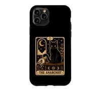 Chat Noir Halloween Le Tarot anarchiste Gothique sorcière Art Coque pour iPhone 11 Pro