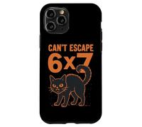 Chat Noir hanté drôle Mème mathématique 15,2 x 17,8 cm Halloween Blague d'algèbre Coque pour iPhone 11 Pro