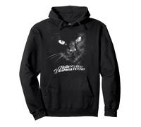 Chat Noir Hello Darkness My Old Friend Sweat à Capuche
