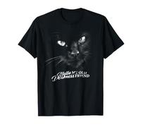 Chat Noir Hello Darkness My Old Friend T-Shirt