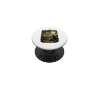 Chat Noir inspiré de Van Gogh - Motif Chat étoilé PopSockets PopGrip Adhésif