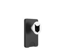 Chat Noir Suspect PopSockets PopWallet pour MagSafe