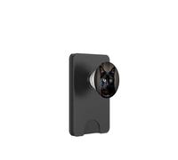 Chat Noir Yeux Lumineux - Dark Moody Halloween Art PopSockets PopWallet pour MagSafe