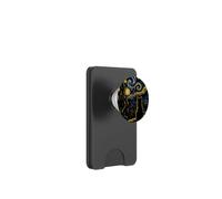 Chat Nuit étoilée Van Gogh Moon Art Mom Dad Meow PopSockets PopWallet pour MagSafe
