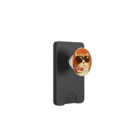 Chat Orange avec Lunettes de Soleil pour Les Amoureux des Chats, propriétaires de Chats PopSockets PopWallet pour MagSafe