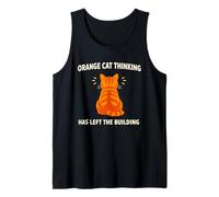 Chat Orange Chaos drôle Chat tigré Orange Meme Comédie Débardeur