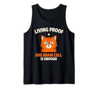Chat Orange Chaos drôle Chat tigré Orange Meme Comédie Débardeur
