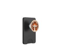 Chat Orange dans Un Gilet de Cowboy pour Les Amoureux des Chats, propriétaires de Chats PopSockets PopWallet pour MagSafe