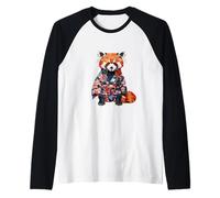 Chat Ours Kymono en Origami Toujours Haori Red Panda Manche Raglan