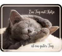 Chat - Panneaux Fun - Bonne journée