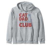 Chat Papa Club T-Shirt Chat Papa Papa Chaton Chaton Sweat à Capuche