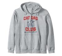 Chat Papa Club T-Shirt Chat Papa Papa Chaton Chaton Sweat à Capuche