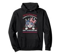 Chat Patriotique 250 Ans Amérique indépendante 1776 2026 Sweat à Capuche