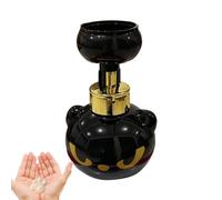Chat Patte Mousse Savon Distributeur, Patte Empreinte Moussage Savon Distributeur Bouteille, Rechargeable Moussage Mains Savons Distributeurs Pompe Flacon, Noir Chat Pattes Mains Mousse Savons Flacon