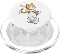 Chat Pêcheur Canne à pêche Pêche PopSockets PopGrip pour MagSafe
