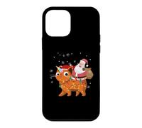 Chat Père Noël Caticorn Licorne Meowy Catmas Noël Filles Coque pour iPhone 12 Mini