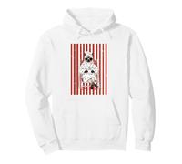 Chat Persan Café et Peignoir Art rayé Sweat à Capuche