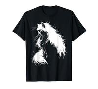 Chat Persan Maman Kawaii Art T-Shirt
