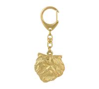 Chat Persan - Porte-Clés Doré Avec Chat, Bijou De Sac À Main, Luxe