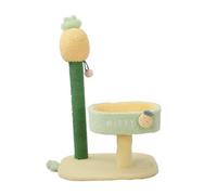 Chat Petit Cadre d'escalade Couche De Dégradé d'or Mignon Griffes Meulage Sisal Ananas Arbre Petite Plate-Forme Saut Jouets for Animaux Compagnie éCurie