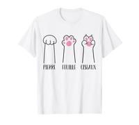Chat Pierre Feuille Ciseaux Humour Félin Cadeau Drôle T-Shirt