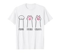 Chat Pierre Feuille Ciseaux Humour Félin Cadeau Drôle T-Shirt Graphique avec Valeur