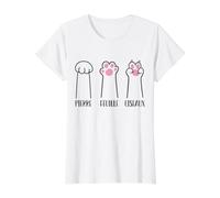 Chat Pierre Feuille Ciseaux Humour Félin Cadeau Drôle T-Shirt Graphique avec Valeur