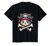Chat pirate chaton parle comme un pirate jour pour enfant fille garçon T-Shirt