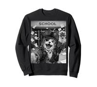 Chat Pirate Dernier Jour d'école Summer Break Funny Selfie Sweatshirt