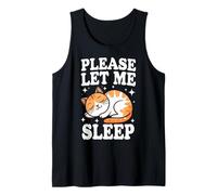 Chat Please Let Me Sleep Chats Mignons Débardeur