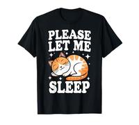 Chat Please Let Me Sleep Chats mignons T-Shirt