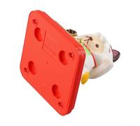 Chat porte-bonheur à énergie solaire - Accessoire de voiture pour bureau et magasin - Figurine en plastique symbolisant la richesse et la prospérité (D)