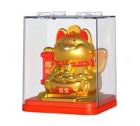 Chat porte-bonheur décoratif avec mouvement automatique, idéal pour n'importe quel décor (C)